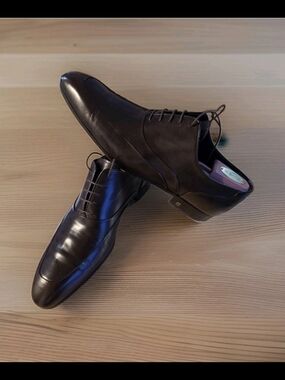 Louis Vuitton Men’s Brown Leather Lace-Up Oxford Shoes UK11, US12, EU45